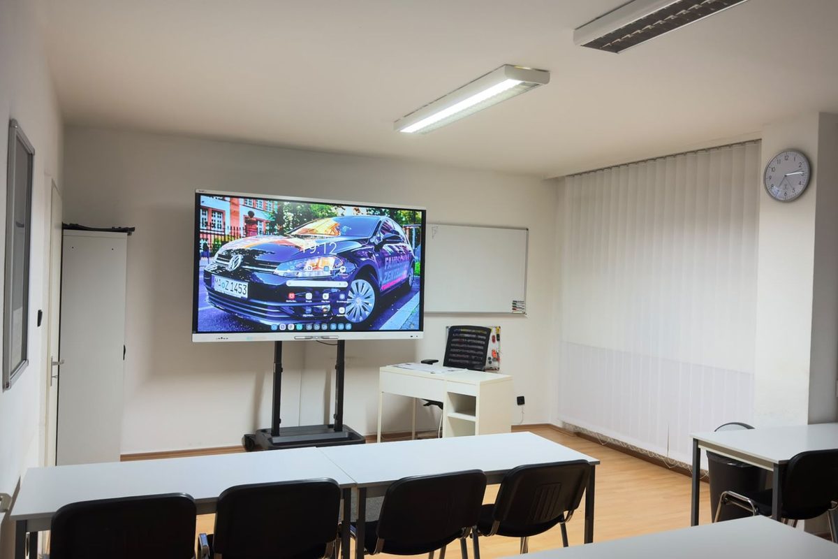Theorieraum der Fahrschule Zentrum
